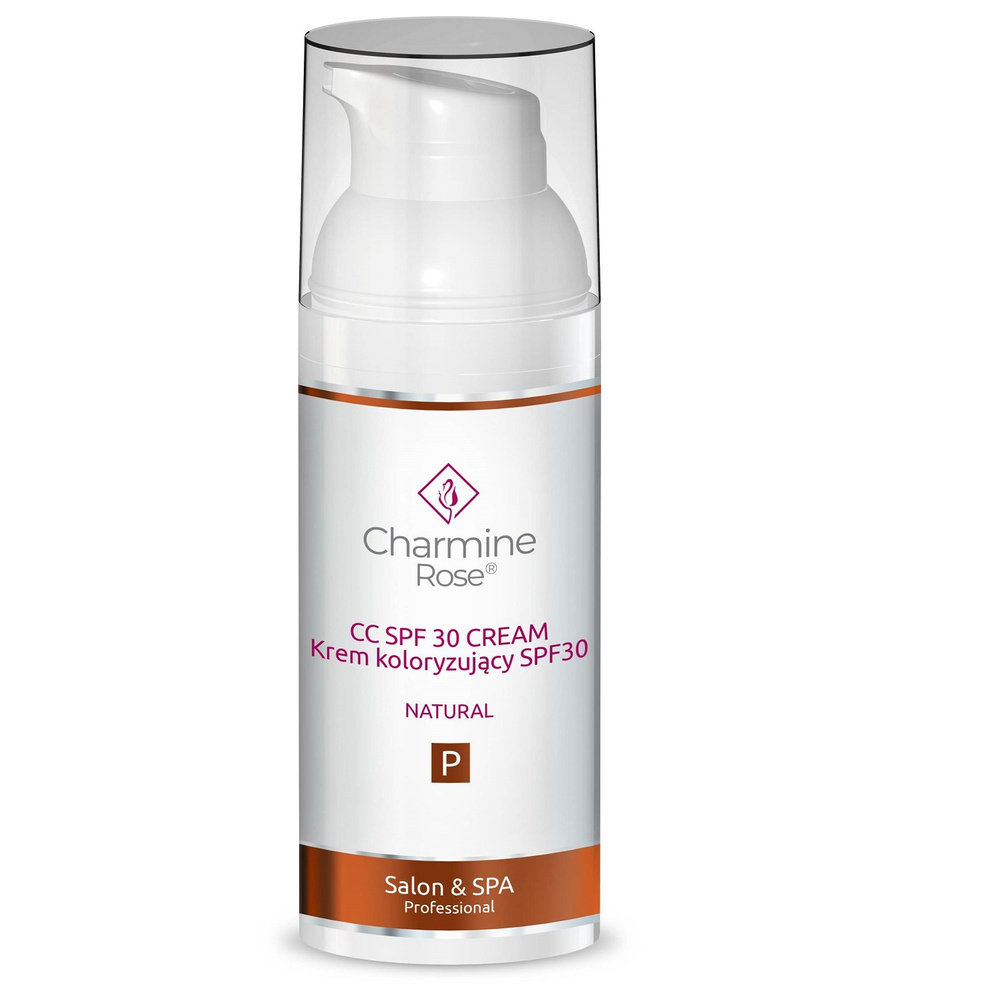Charmine Rose Krem CC SPF30 Natural 50ml