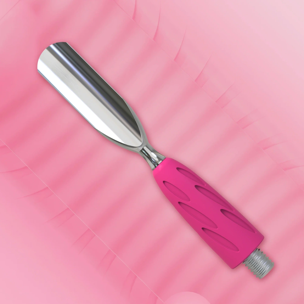 Staleks Pro Combo UNIQ 17 Rounded Wide Pusher Replacement Working Part For Cuticle Care 69mm