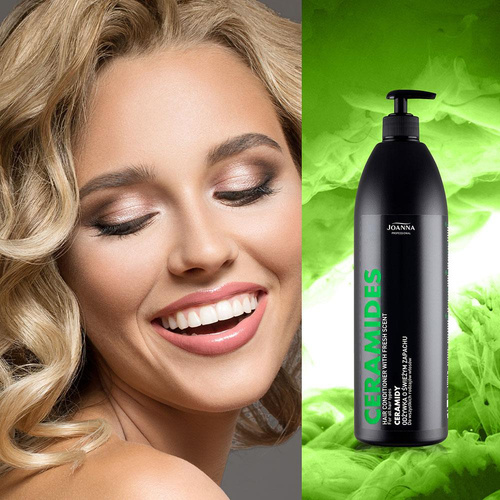 Joanna Professional Ceramides Conditioner with Ceramides for All Hair Types 1000g