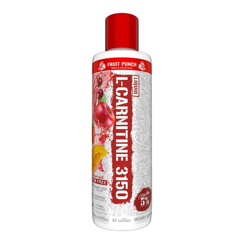5% Nutrition Liquid L-Carnitine 3150 Legendary Series L-Karnityna w Płynie Punch Owocowy 473ml