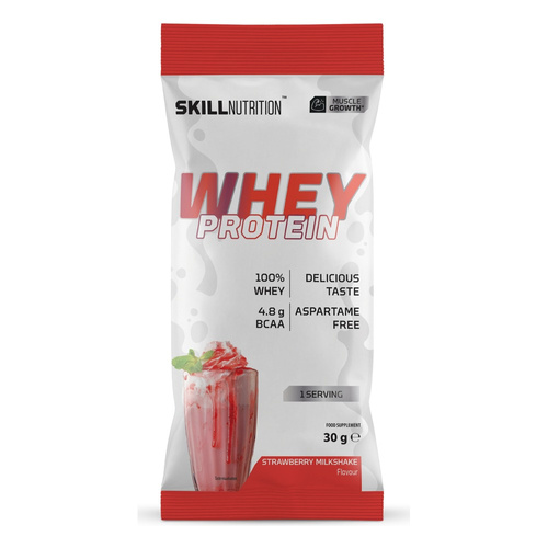 Skill Nutrition Whey Protein WPC 80 Strawberry Milkshake 30g