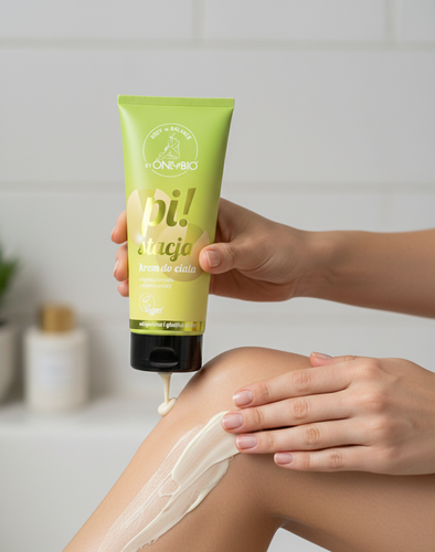 OnlyBio Body in Balance Nawilżający Krem do Ciała dla Skóry Suchej Pistacja 200ml