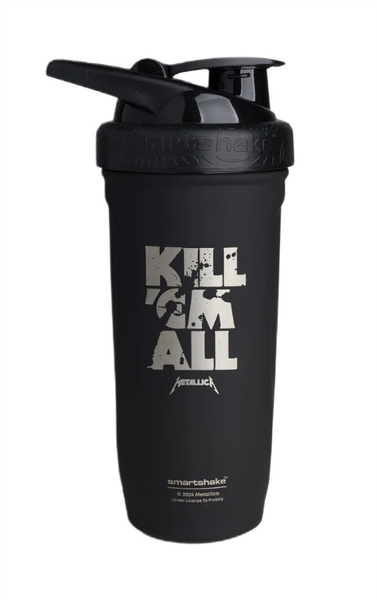 SmartShake Reforce Stainless Steel - Rock Band Collection, Metallica Kill ‘Em All - 900 ml.