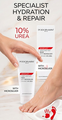 Podopharm Med Skinflex Hand and Foot Mask with Microsilver 75ml