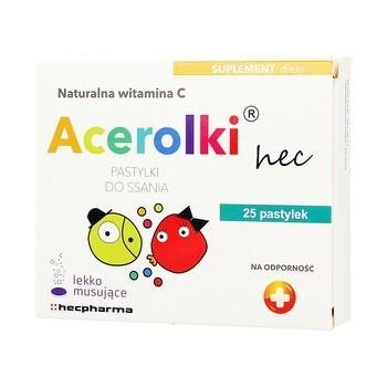 Acerolki D3 25 Pastylek Do Ssania Naturalna Witamina C