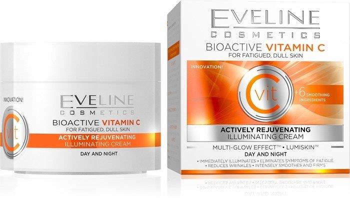 Eveline Cosmetics Bioaktywna Witamina C Rozświetlający Krem Aktywnie Odmładzający