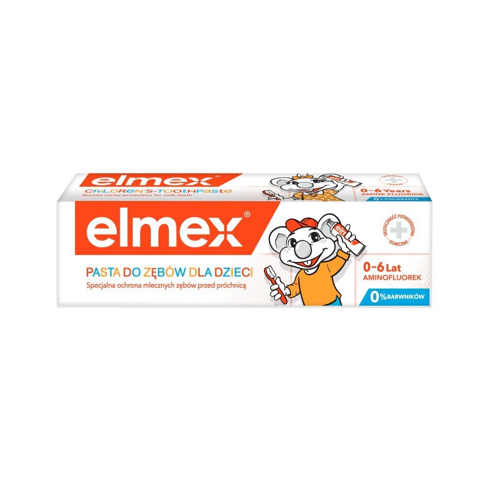 Pasta elmex dla dzieci opinie